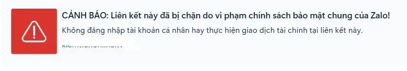 Cách mở tên miền domain bị chặn do vi phạm chính sách bảo mật chung Zalo