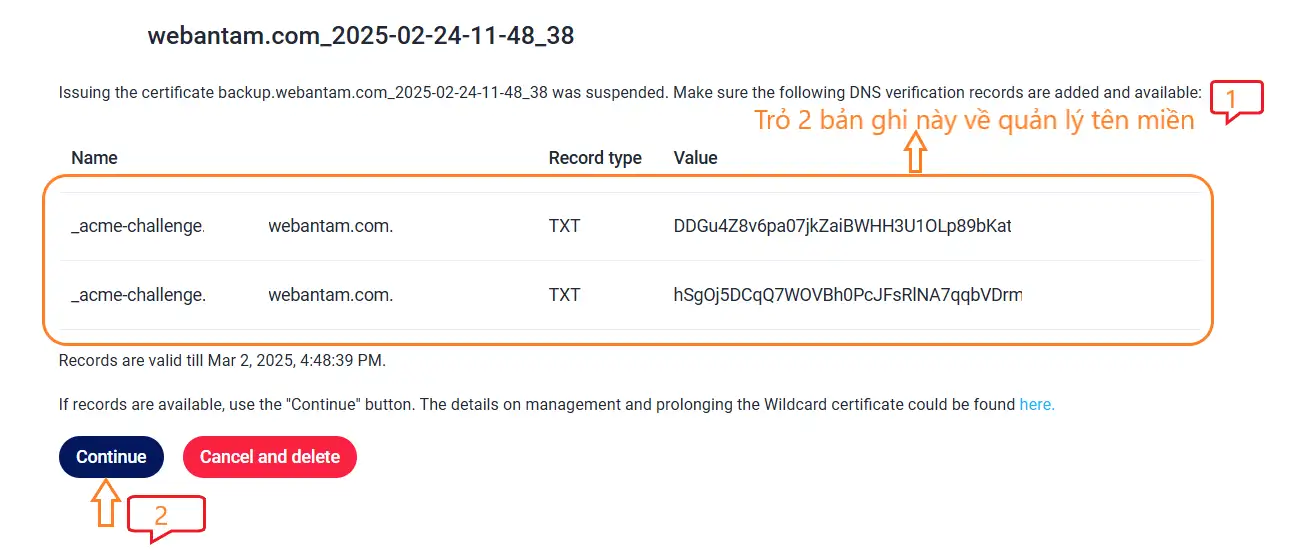 Sửa lỗi không cài được ssl trên Fastpanel