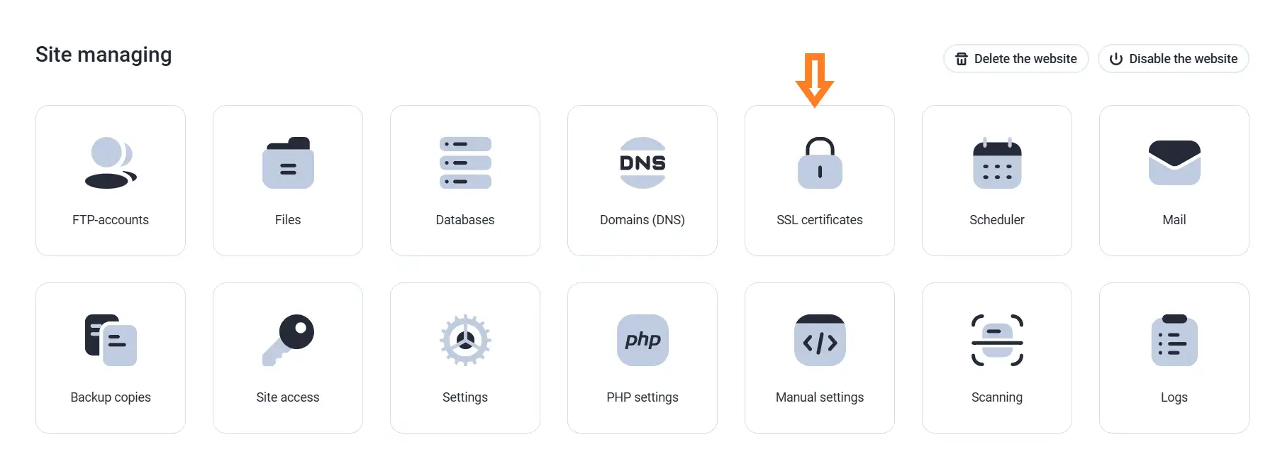 Sửa lỗi không cài được ssl trên Fastpanel
