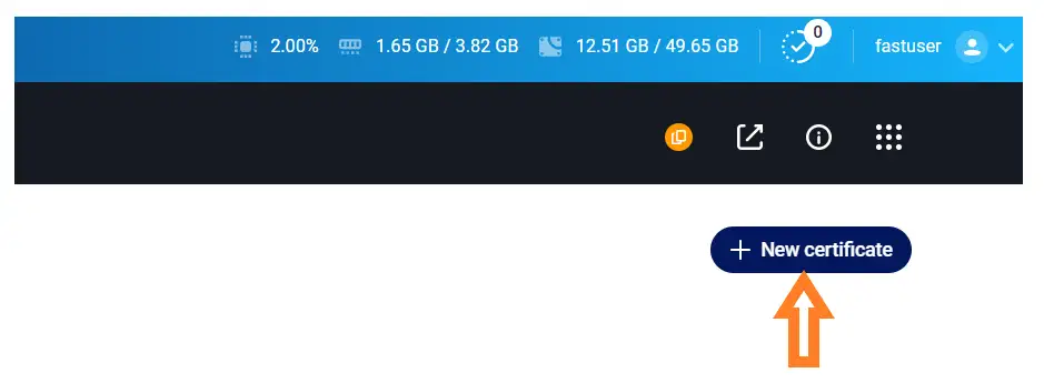 Sửa lỗi không cài được ssl trên Fastpanel