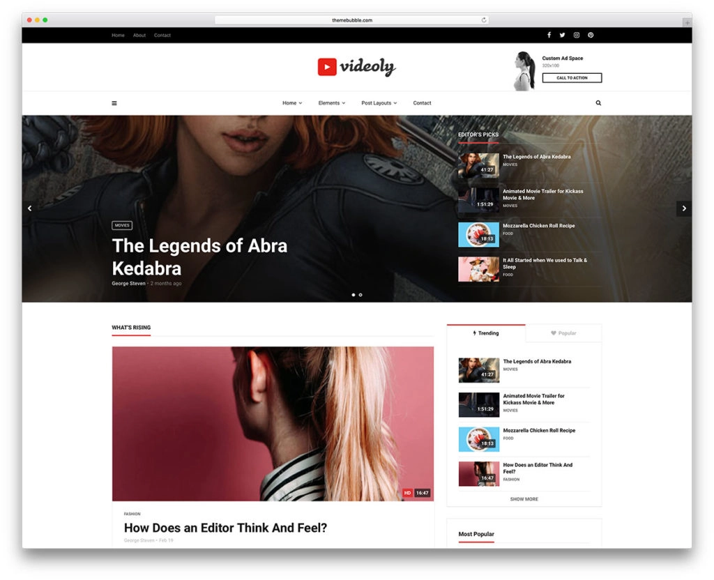 22 theme video cho WordPress chuyên nghiệp và tốt nhất 2025