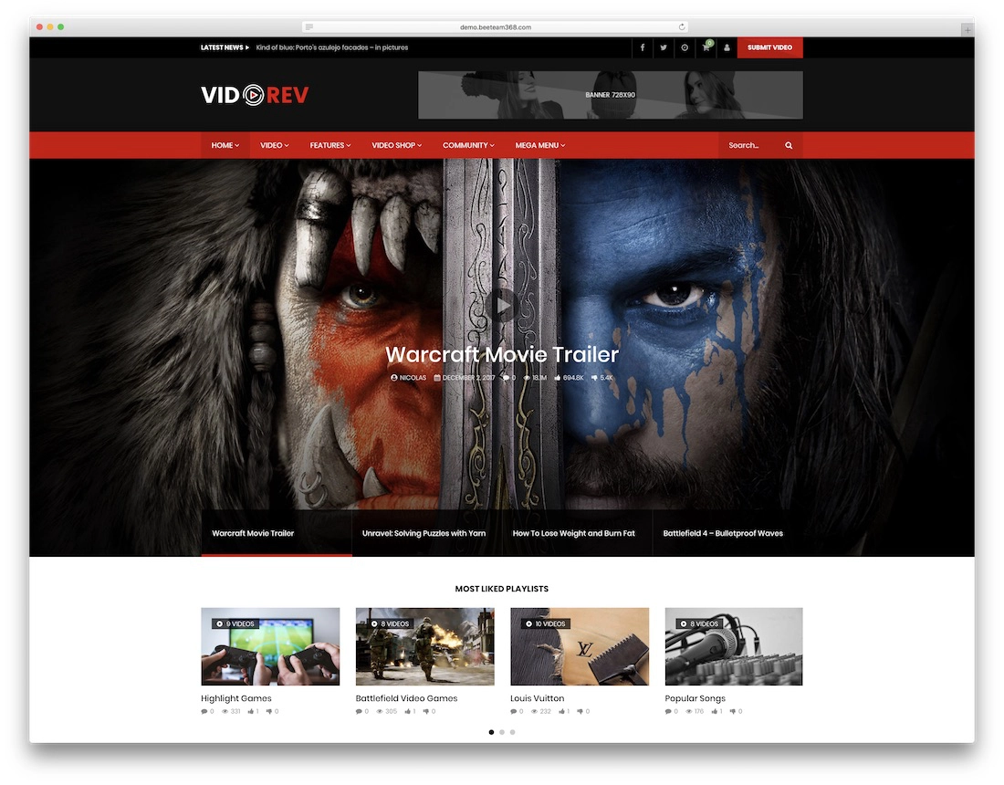 22 theme video cho WordPress chuyên nghiệp và tốt nhất 2025