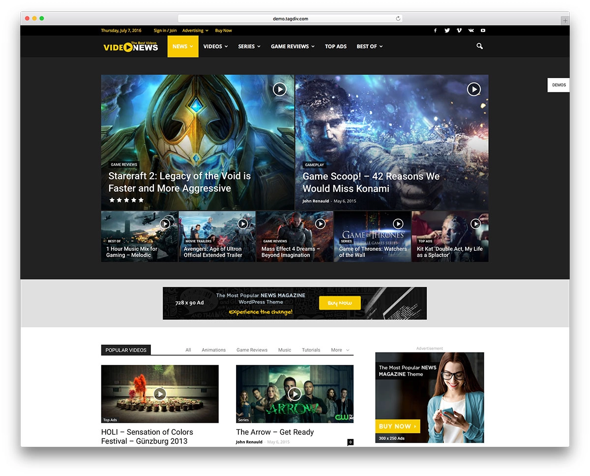 22 theme video cho WordPress chuyên nghiệp và tốt nhất 2025