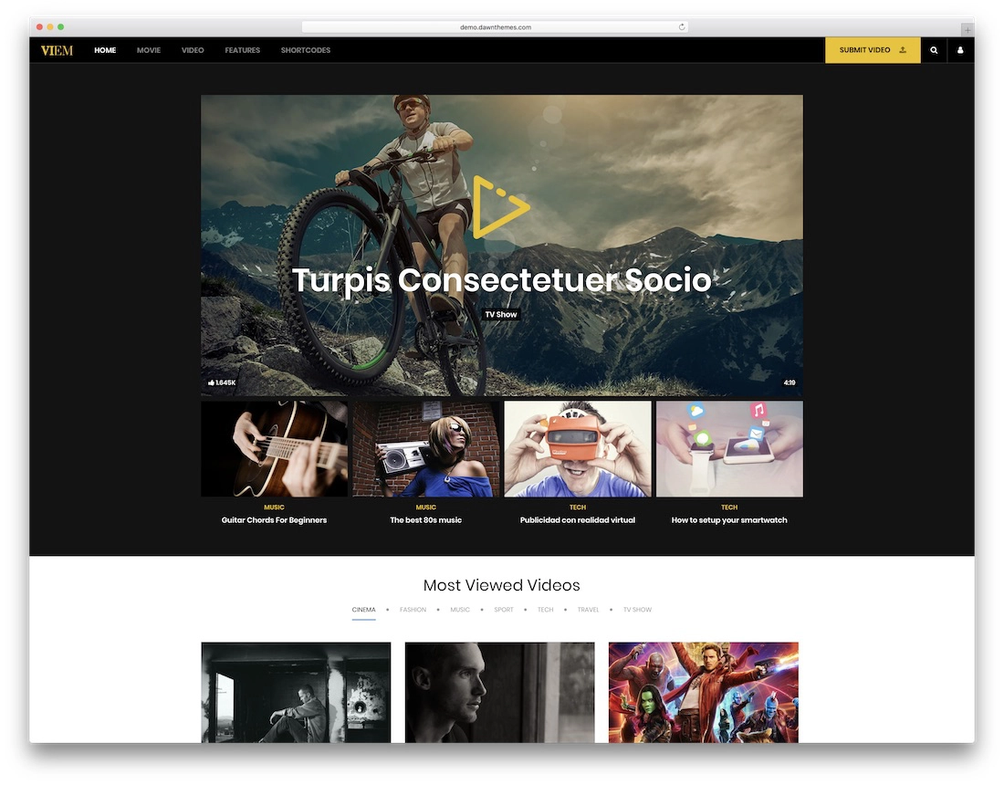22 theme video cho WordPress chuyên nghiệp và tốt nhất 2025